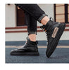 Mens Handmade Sneakers Leather Breathable Dress Shoes Luxury Shoes Casual Shoes Flat Footwear Classic Black White Men Fashion Walking Leather Mens Sneakers by Stevvex