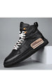 Mens Handmade Sneakers Leather Breathable Dress Shoes Luxury Shoes Casual Shoes Flat Footwear Classic Black White Men Fashion Walking Leather Mens Sneakers by Stevvex