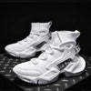 Mens High Top Fashion Socks Sneakers Men Trend Comfortable Casual Shoes Outdoor Non-slip Breathable Men's Height Increasing Casual Outdoor High Quality Mesh Walking Jogging Sneakers by Stevvex