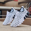 Mens Lightweight Breathable White Sneakers Casual Spring New Fashion Comfortable Walking Slip-On Sneakers Breathable Fashion Athletic Gym Casual Tennis Sneakers Modern Design Shoes by Stevvex