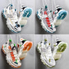 Mens Luxury Sneakers Casual Sports Trainer Race White Shoes Fashion Running Modern Sneakers Autumn Breathable Trendy Mens Walking Casual Sneakers by Stevvex