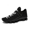 Mens Running Breathable Fashion Trainers Casual Couple Shoes Breathable Running Sports Outdoor Cushioning Sneakers Running Elegant Walking Athletics Trainer Sports Sneakers by Stevvex