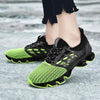 Mens Running Breathable Fashion Trainers Casual Couple Shoes Breathable Running Sports Outdoor Cushioning Sneakers Running Elegant Walking Athletics Trainer Sports Sneakers by Stevvex