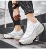 Mens Running Sneakers Luxury Mens Casual Shoes Trainer Race Off White Shoes Slip on Walking Casual Breathable Air Cushion Fashion Lightweight Sneakers by Stevvex