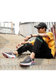 Mens Running Sneakers Luxury Mens Casual Shoes Trainer Race Off White Shoes Slip on Walking Casual Breathable Air Cushion Fashion Lightweight Sneakers by Stevvex