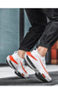 Mens Running Sneakers Luxury Mens Casual Shoes Trainer Race Off White Shoes Slip on Walking Casual Breathable Air Cushion Fashion Lightweight Sneakers by Stevvex