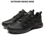 Mens Soft Breathable Outdoor Jogging Hiking Shoes Mountain Waterproof Running Shoes Sneakers Trail Running Non-Slip Hiking Breathable Walking Footwear Athletic Sneaker by Stevvex