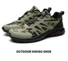 Mens Soft Breathable Outdoor Jogging Hiking Shoes Mountain Waterproof Running Shoes Sneakers Trail Running Non-Slip Hiking Breathable Walking Footwear Athletic Sneaker by Stevvex