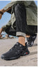 Mens Soft Breathable Outdoor Jogging Hiking Shoes Mountain Waterproof Running Shoes Sneakers Trail Running Non-Slip Hiking Breathable Walking Footwear Athletic Sneaker by Stevvex
