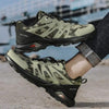 Mens Soft Breathable Outdoor Jogging Hiking Shoes Mountain Waterproof Running Shoes Sneakers Trail Running Non-Slip Hiking Breathable Walking Footwear Athletic Sneaker by Stevvex