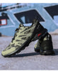 Mens Soft Breathable Outdoor Jogging Hiking Shoes Mountain Waterproof Running Shoes Sneakers Trail Running Non-Slip Hiking Breathable Walking Footwear Athletic Sneaker by Stevvex