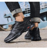 Mens Soft Breathable Outdoor Jogging Hiking Shoes Mountain Waterproof Running Shoes Sneakers Trail Running Non-Slip Hiking Breathable Walking Footwear Athletic Sneaker by Stevvex