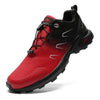 Mens Soft Breathable Outdoor Jogging Hiking Shoes Mountain Waterproof Running Shoes Sneakers Trail Running Non-Slip Hiking Breathable Walking Footwear Athletic Sneaker by Stevvex