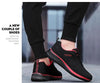 Mens Sport Running Sneakers Fashion Men Casual Shoes Breathable Shoes Walking Sneakers Men's Tennis Black Sneakers Trainers Mesh Flat Breathable Summer Walking Beach Mesh Design by Stevvex
