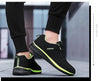 Mens Sport Running Sneakers Fashion Men Casual Shoes Breathable Shoes Walking Sneakers Men's Tennis Black Sneakers Trainers Mesh Flat Breathable Summer Walking Beach Mesh Design by Stevvex