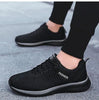 Mens Sport Running Sneakers Fashion Men Casual Shoes Breathable Shoes Walking Sneakers Men's Tennis Black Sneakers Trainers Mesh Flat Breathable Summer Walking Beach Mesh Design by Stevvex