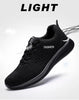Mens Sport Running Sneakers Fashion Men Casual Shoes Breathable Shoes Walking Sneakers Men's Tennis Black Sneakers Trainers Mesh Flat Breathable Summer Walking Beach Mesh Design by Stevvex