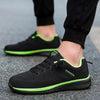 Mens Sport Running Sneakers Fashion Men Casual Shoes Breathable Shoes Walking Sneakers Men's Tennis Black Sneakers Trainers Mesh Flat Breathable Summer Walking Beach Mesh Design by Stevvex