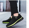 Mens Sport Running Sneakers Fashion Men Casual Shoes Breathable Shoes Walking Sneakers Men's Tennis Black Sneakers Trainers Mesh Flat Breathable Summer Walking Beach Mesh Design by Stevvex