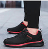 Mens Sport Running Sneakers Fashion Men Casual Shoes Breathable Shoes Walking Sneakers Men's Tennis Black Sneakers Trainers Mesh Flat Breathable Summer Walking Beach Mesh Design by Stevvex