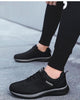 Mens Sport Running Sneakers Fashion Men Casual Shoes Breathable Shoes Walking Sneakers Men's Tennis Black Sneakers Trainers Mesh Flat Breathable Summer Walking Beach Mesh Design by Stevvex