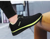 Mens Sport Running Sneakers Fashion Men Casual Shoes Breathable Shoes Walking Sneakers Men's Tennis Black Sneakers Trainers Mesh Flat Breathable Summer Walking Beach Mesh Design by Stevvex