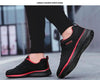 Mens Sport Running Sneakers Fashion Men Casual Shoes Breathable Shoes Walking Sneakers Men's Tennis Black Sneakers Trainers Mesh Flat Breathable Summer Walking Beach Mesh Design by Stevvex