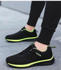 Mens Sport Running Sneakers Fashion Men Casual Shoes Breathable Shoes Walking Sneakers Men's Tennis Black Sneakers Trainers Mesh Flat Breathable Summer Walking Beach Mesh Design by Stevvex