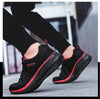 Mens Sport Running Sneakers Fashion Men Casual Shoes Breathable Shoes Walking Sneakers Men's Tennis Black Sneakers Trainers Mesh Flat Breathable Summer Walking Beach Mesh Design by Stevvex