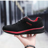 Mens Sport Running Sneakers Fashion Men Casual Shoes Breathable Shoes Walking Sneakers Men's Tennis Black Sneakers Trainers Mesh Flat Breathable Summer Walking Beach Mesh Design by Stevvex