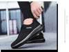 Mens Sport Running Sneakers Fashion Men Casual Shoes Breathable Shoes Walking Sneakers Men's Tennis Black Sneakers Trainers Mesh Flat Breathable Summer Walking Beach Mesh Design by Stevvex