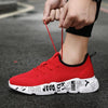 Mens Sport Sneakers Casual Fashion New Light Breathable Red Mesh High Quality Comfortable Running Shoes Men Casual Breathable Walking Sport Athletic Sneakers Gym Tennis Slip On Lightweight Mens Sneakers by Stevvex