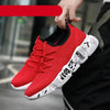Mens Sport Sneakers Casual Fashion New Light Breathable Red Mesh High Quality Comfortable Running Shoes Men Casual Breathable Walking Sport Athletic Sneakers Gym Tennis Slip On Lightweight Mens Sneakers by Stevvex