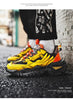 Mens Strong Casual Fashion Chunky Sneakers Height Increasing Spring Thick Sole Footwear Fashion High Quality Sneakers Slip on Walking Shoes High Top Casual Shoes For Men by Stevvex