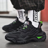 Mens Strong Casual Fashion Chunky Sneakers Height Increasing Spring Thick Sole Footwear Fashion High Quality Sneakers Slip on Walking Shoes High Top Casual Shoes For Men by Stevvex