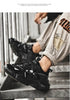 Mens Strong Casual Fashion Chunky Sneakers Height Increasing Spring Thick Sole Footwear Fashion High Quality Sneakers Slip on Walking Shoes High Top Casual Shoes For Men by Stevvex