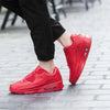 Mens Womens Luxury Sneakers Mesh Sports Casual Shoes Solid Lace-Up Outdoor Sports Sneakers Lace Up Unisex Walk Men's Air Athletic Running Shoes Fashion Sport Sneakers by Stevvex