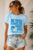 His Mercy Flows in Wave after Wave Bella Canvas Graphic Tee