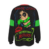 MERCHMOMENT Alice Cooper 1986 Nightmare All Over Print Sweatshirt [Apparel] by Rock Band Apparel