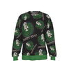MERCHMOMENT Alice Cooper Hair All Over Print Sweatshirt [Apparel] by Rock Band Apparel