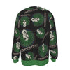 MERCHMOMENT Alice Cooper Hair All Over Print Sweatshirt [Apparel] by Rock Band Apparel