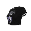 MERCHMOMENT Alice Cooper Vintage Look Women's Crop Top [Apparel] by Rock Band Apparel