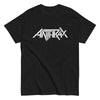 MERCHMOMENT Anthrax - Classic White Logo T-Shirt [Apparel] by Rock Band Apparel
