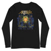MERCHMOMENT Anthrax - For All Kings Long Sleeve T-Shirt [Apparel] by Rock Band Apparel
