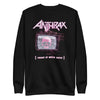 MERCHMOMENT Anthrax - Skull TV Sweatshirt [Apparel] by Rock Band Apparel