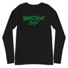 MERCHMOMENT Backstreet Boys - Green Logo Long Sleeve T-Shirt [Apparel] by Rock Band Apparel