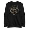MERCHMOMENT Backstreet Boys - I Want it That Way Sweatshirt [Apparel] by Rock Band Apparel