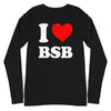 MERCHMOMENT Backstreet Boys - Love BSB Long Sleeve T-Shirt [Apparel] by Rock Band Apparel
