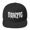 MERCHMOMENT Danzig Classic Logo White Embroidered Snap Back Hat [Apparel] by Rock Band Apparel