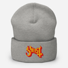 MERCHMOMENT Ghost Embroidered Beanie [Hat] by Rock Band Apparel